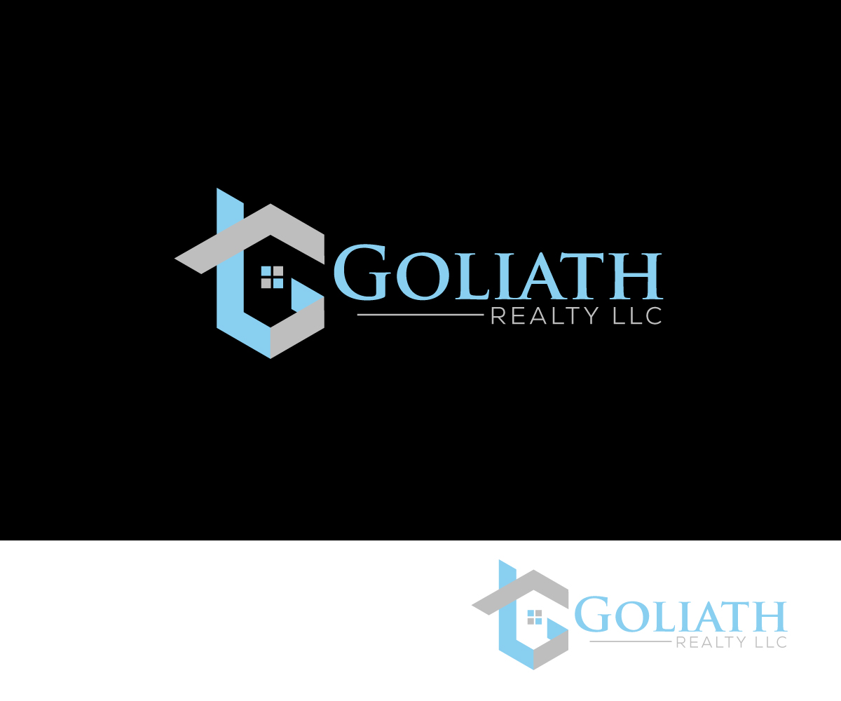Elegant, Playful, Real Estate Logo Design for Goliath Realty LLC by