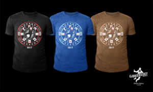 t-shirt competition: Poker - Sportsbar - Showroom | T-Shirt-Design von D'Mono