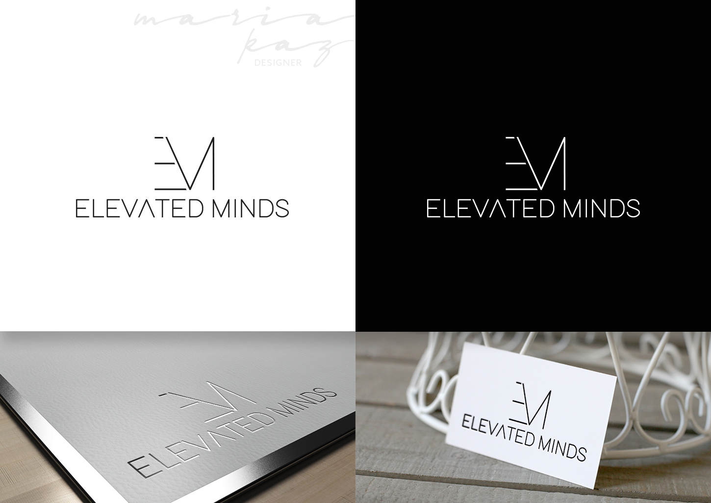 Logo Design by maria-kaz for Elevated Minds | Design #15647599