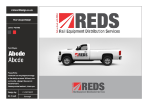 Logo Design by nvisiondesign.co.uk for Rail Equipment Distribution Services Limited | Design: #15505020