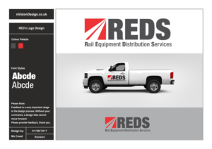 Logo Design by [n]visionDesign for Rail Equipment Distribution Services Limited | Design #15621094