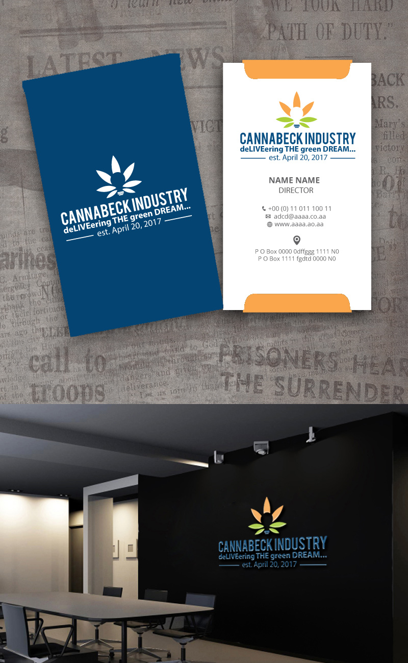 Design de Logo par zebronicgraphic pour CannaBeck | Design #15497075