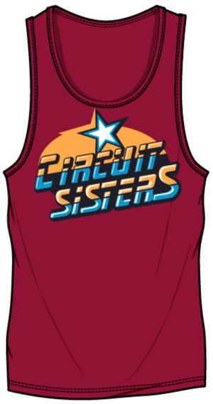 Circuit Sisters MENS TANK TOP Design | T-shirt Design by BABLEO