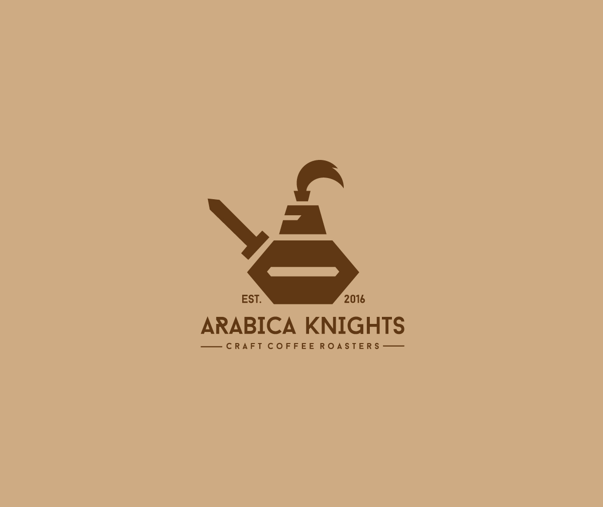 Logo-Design von Senpachie für Arabica Knights | Design #15505364