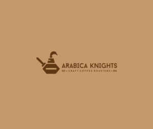 Arabica Knights / Craft coffee roasters / Est. 2016 | Logo Design by Senpachie