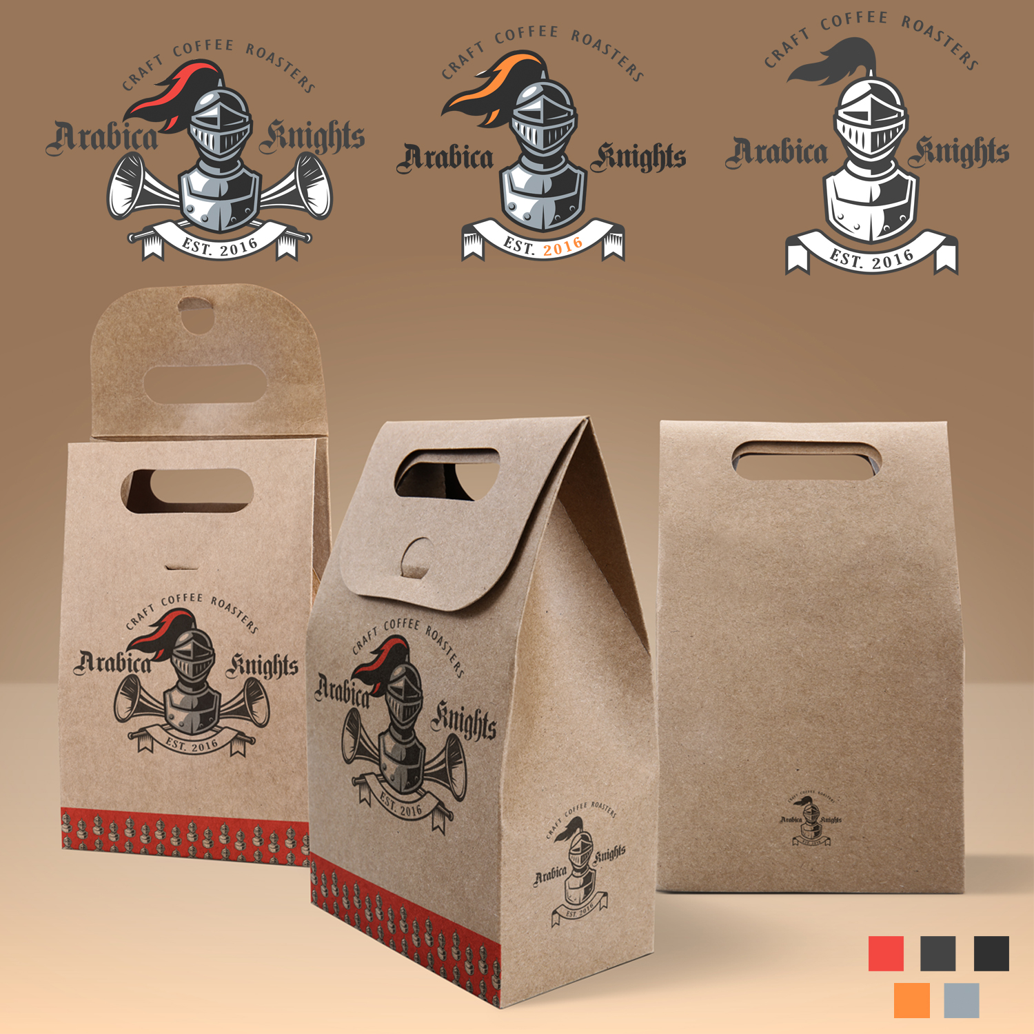 Logo Design by kingslain for Arabica Knights | Design #15606959