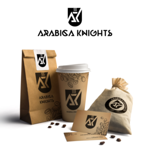 Logo Design by at-as for Arabica Knights | Design #15597866