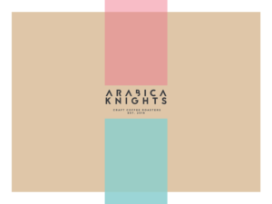 Arabica Knights / Craft coffee roasters / Est. 2016 | Logo Design by mldtrvs
