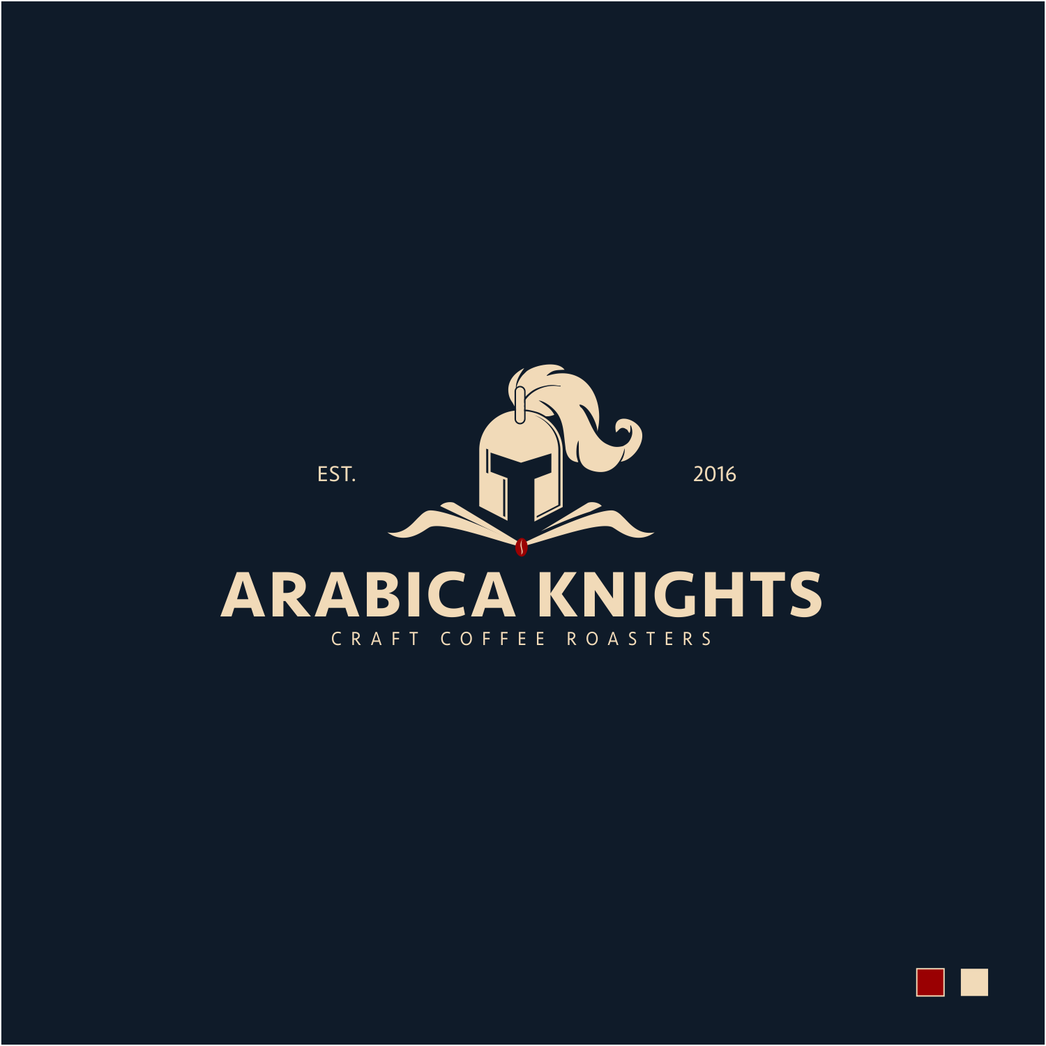 Logo Design by Ankit Bhattarai for Arabica Knights | Design #15510484