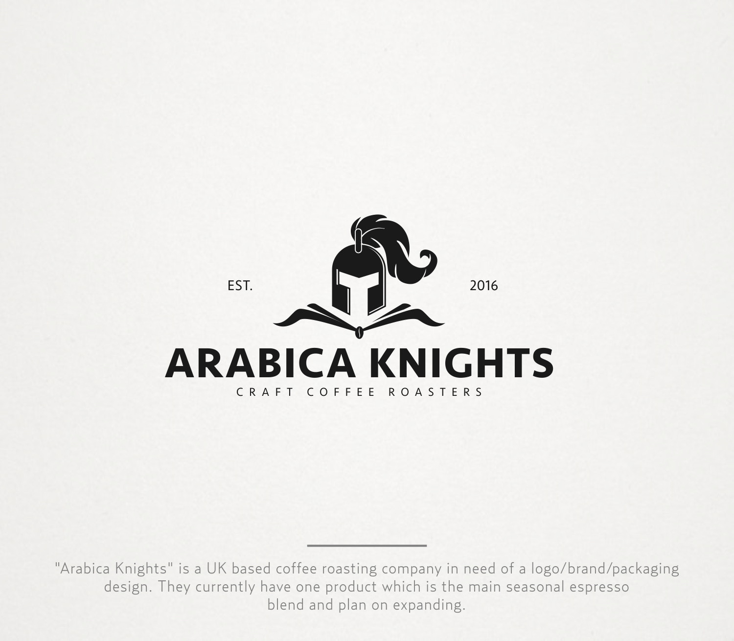 Logo-Design von Ankit Bhattarai für Arabica Knights | Design #15510486