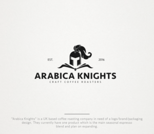 Logo-Design von Ankit Bhattarai für Arabica Knights | Design: #15510486
