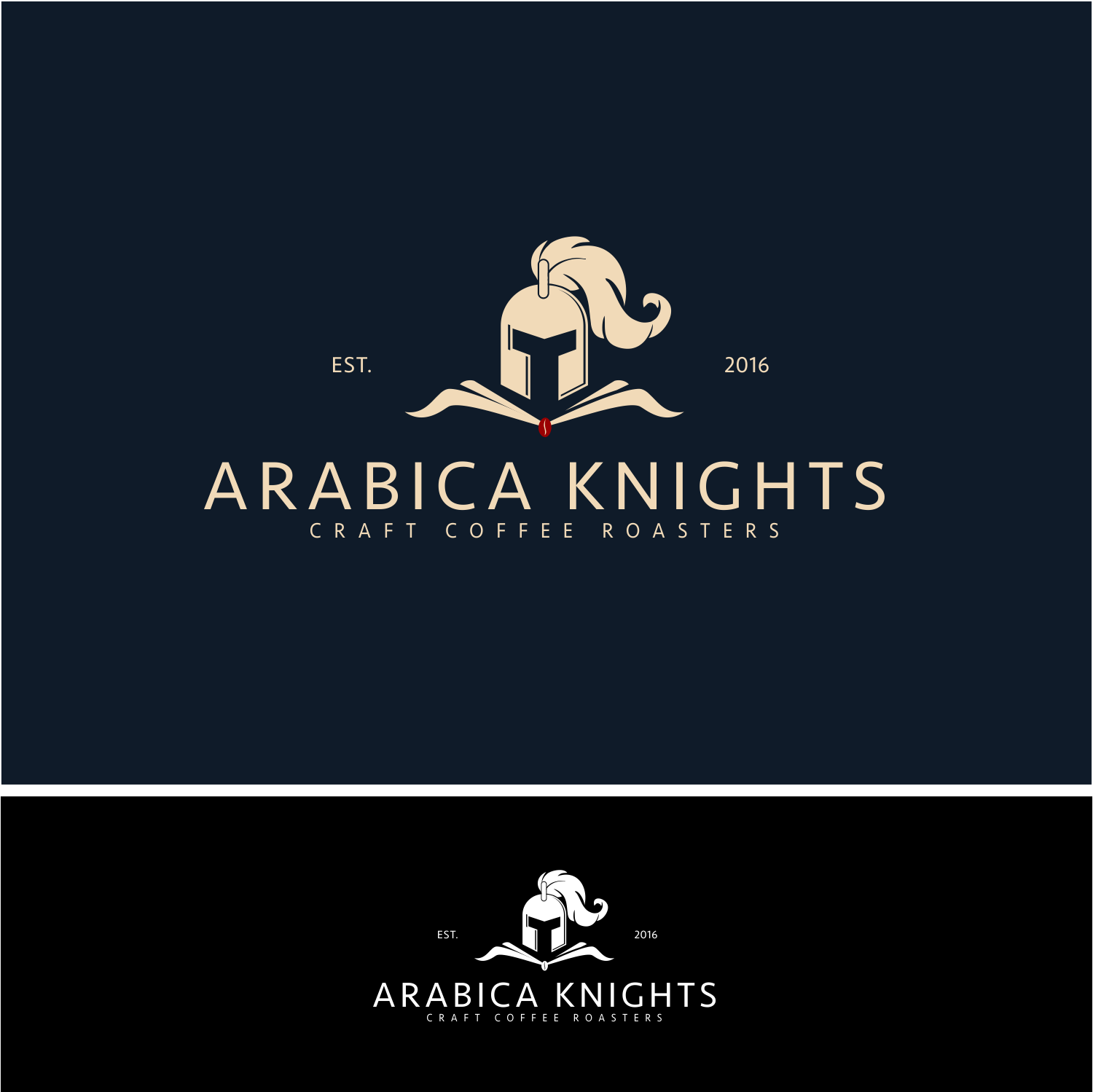 Logo-Design von Ankit Bhattarai für Arabica Knights | Design #15512304