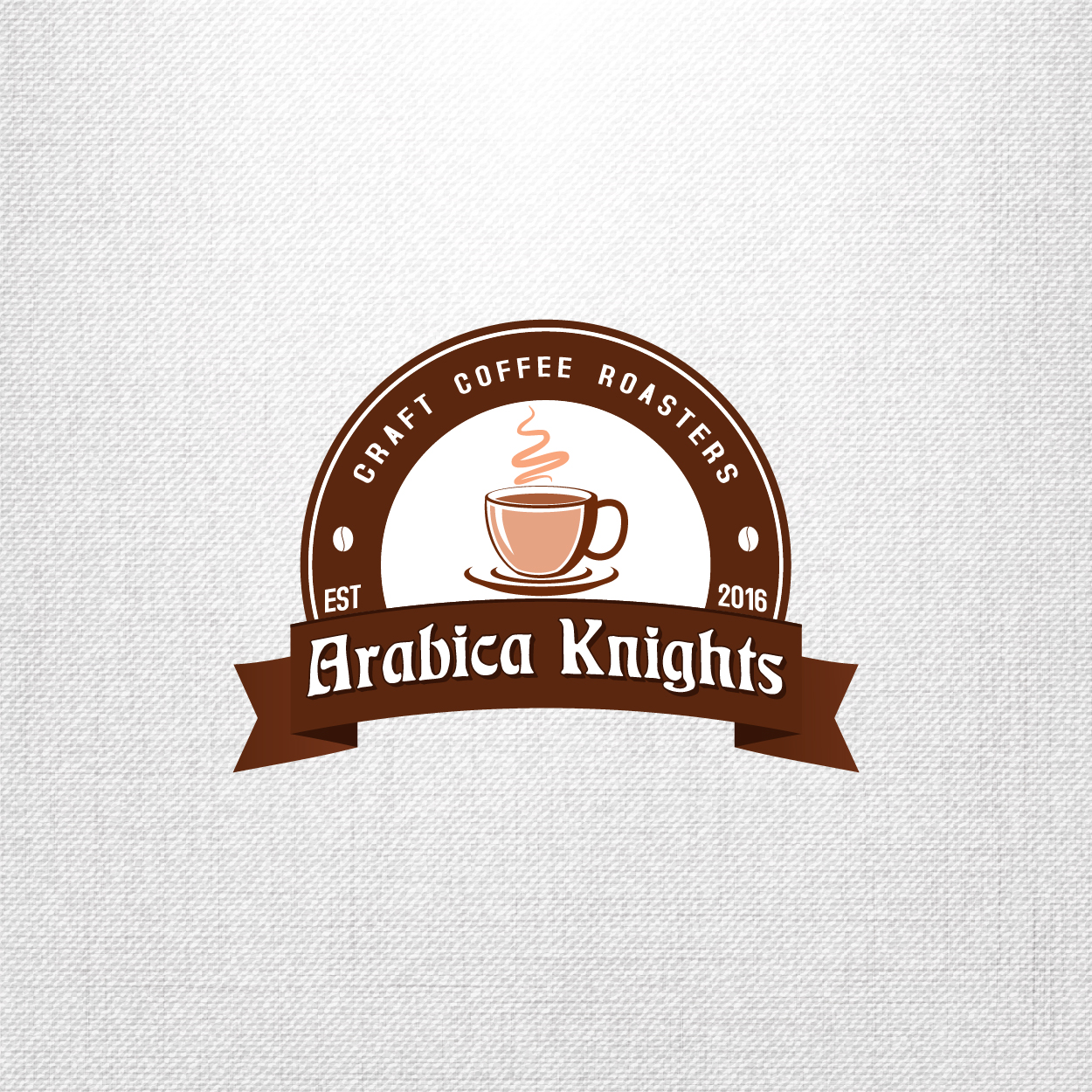 Logo Design by Rob McKeeve for Arabica Knights | Design #15511788