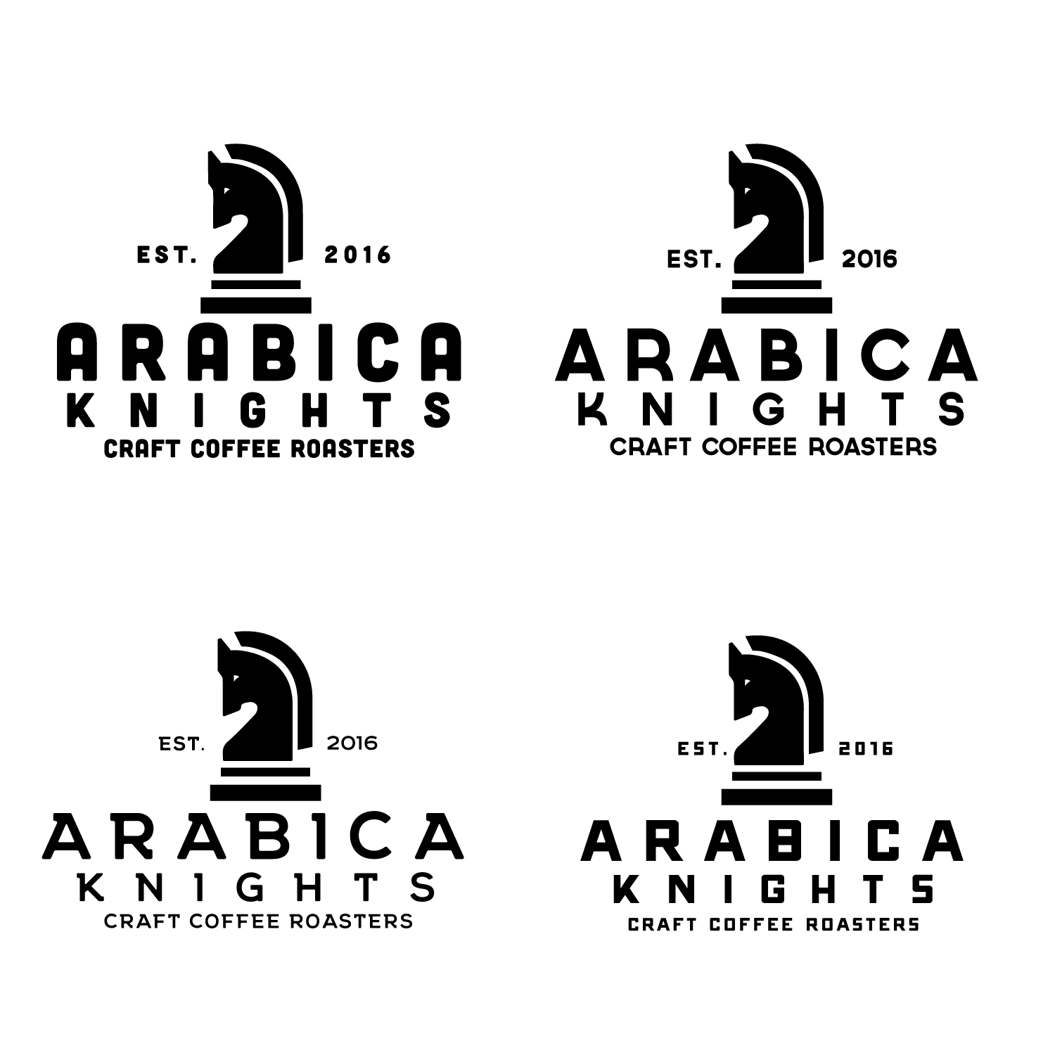 Logo-Design von M.A.D. Co für Arabica Knights | Design #15590498
