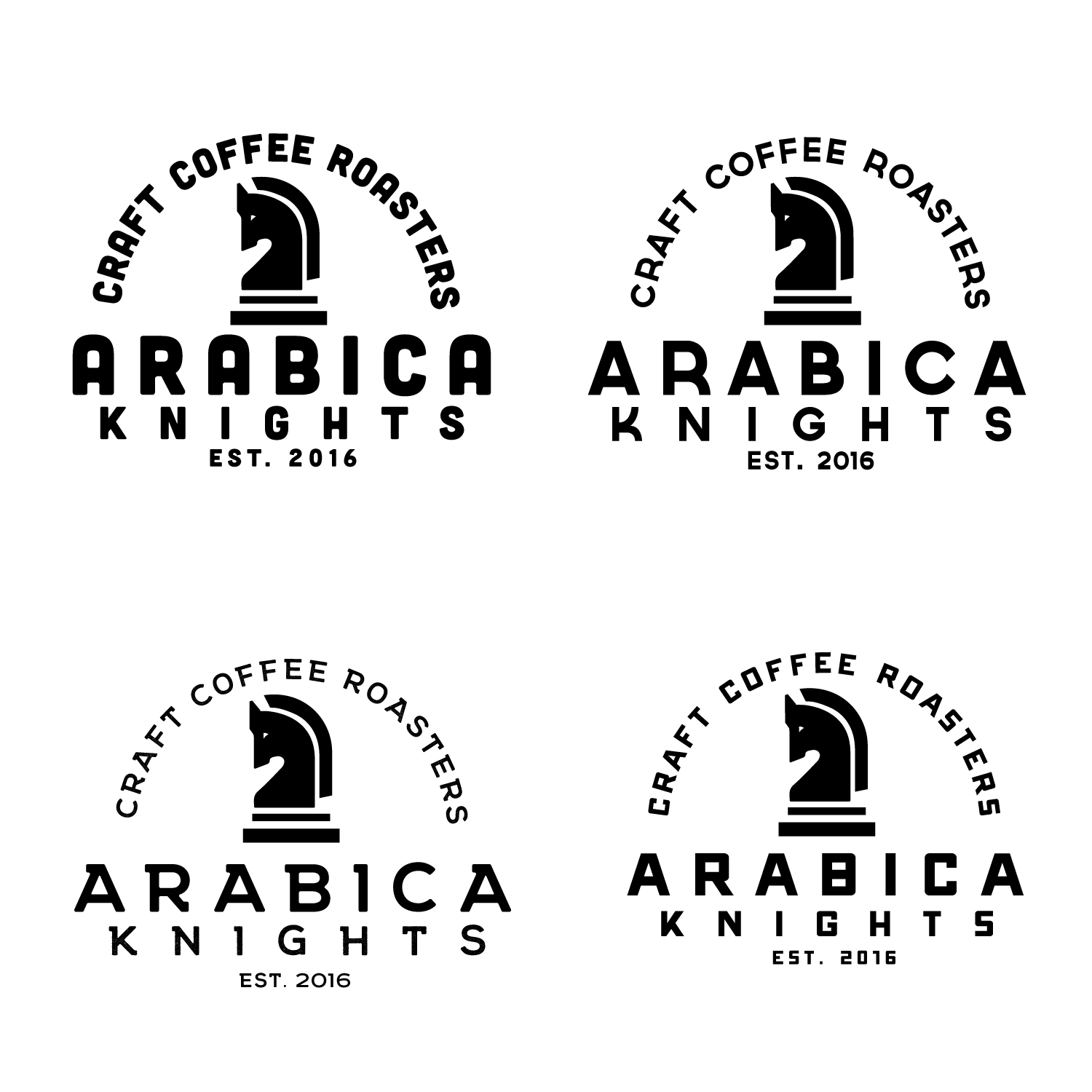 Logo-Design von M.A.D. Co für Arabica Knights | Design #15590499