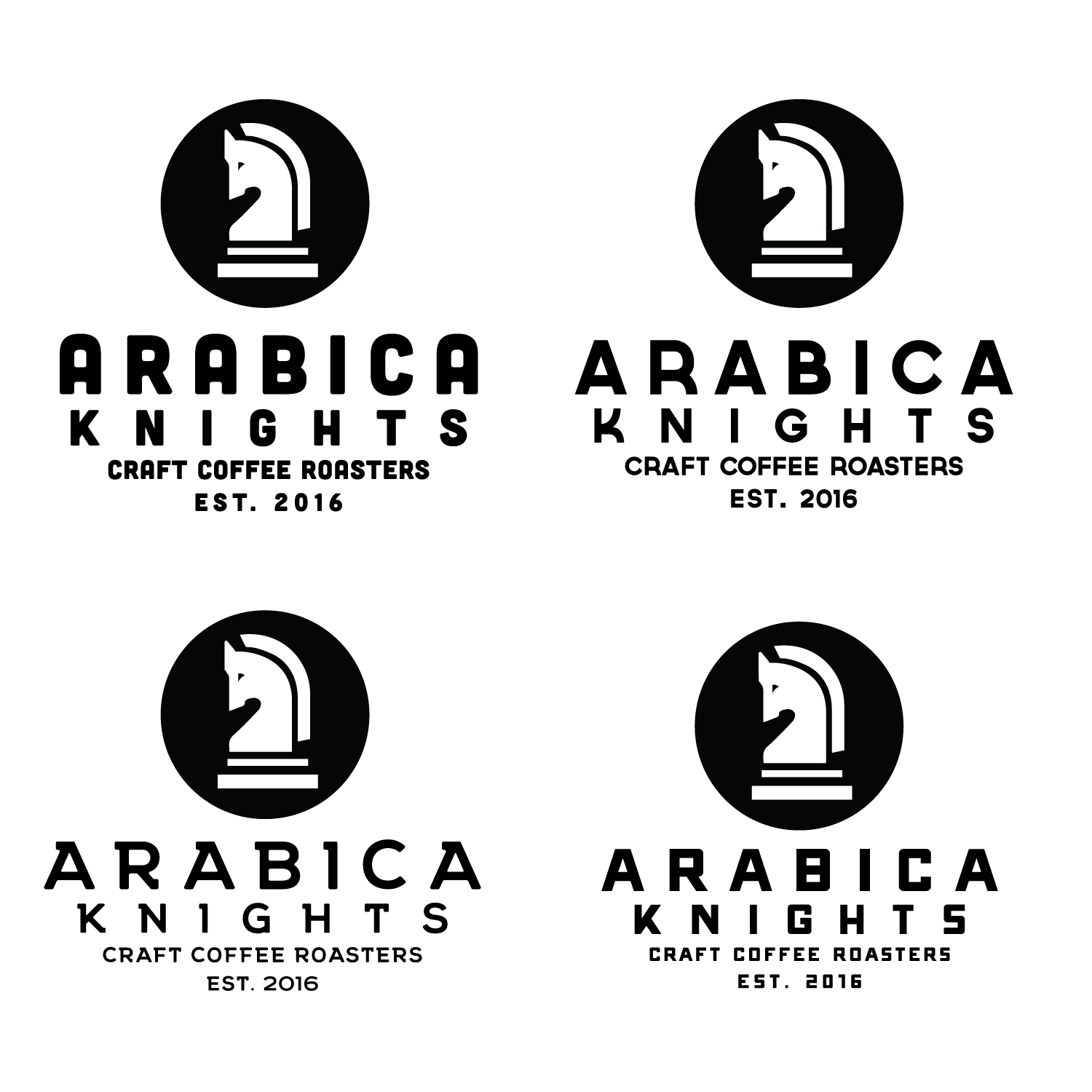 Logo-Design von M.A.D. Co für Arabica Knights | Design #15590501