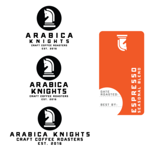 Logo Design by M.A.D. Co for Arabica Knights | Design: #15607149