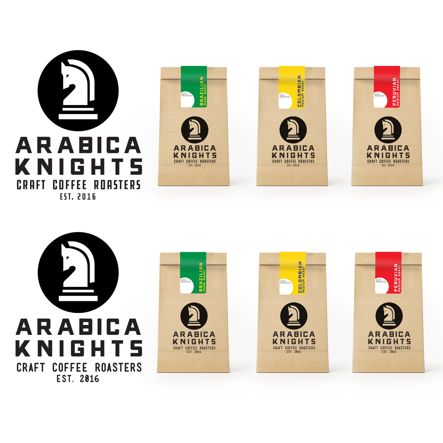 Logo-Design von M.A.D. Co für Arabica Knights | Design #15663973
