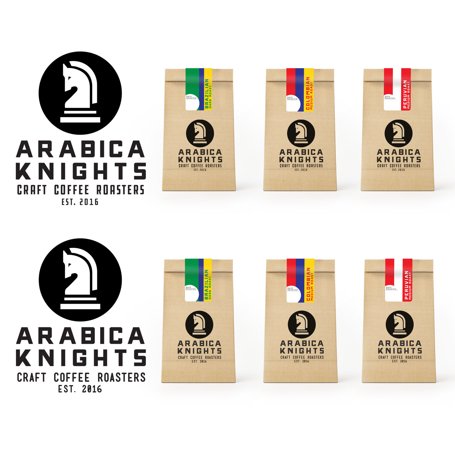 Logo-Design von M.A.D. Co für Arabica Knights | Design #15663974