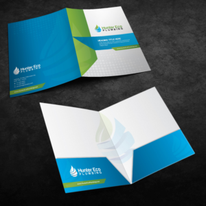 Brochure Design by Achiver for Hunter Eco Plumbing  | Design: #15490659