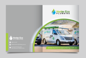Brochure Design by Alexandar for Hunter Eco Plumbing  | Design: #15492121