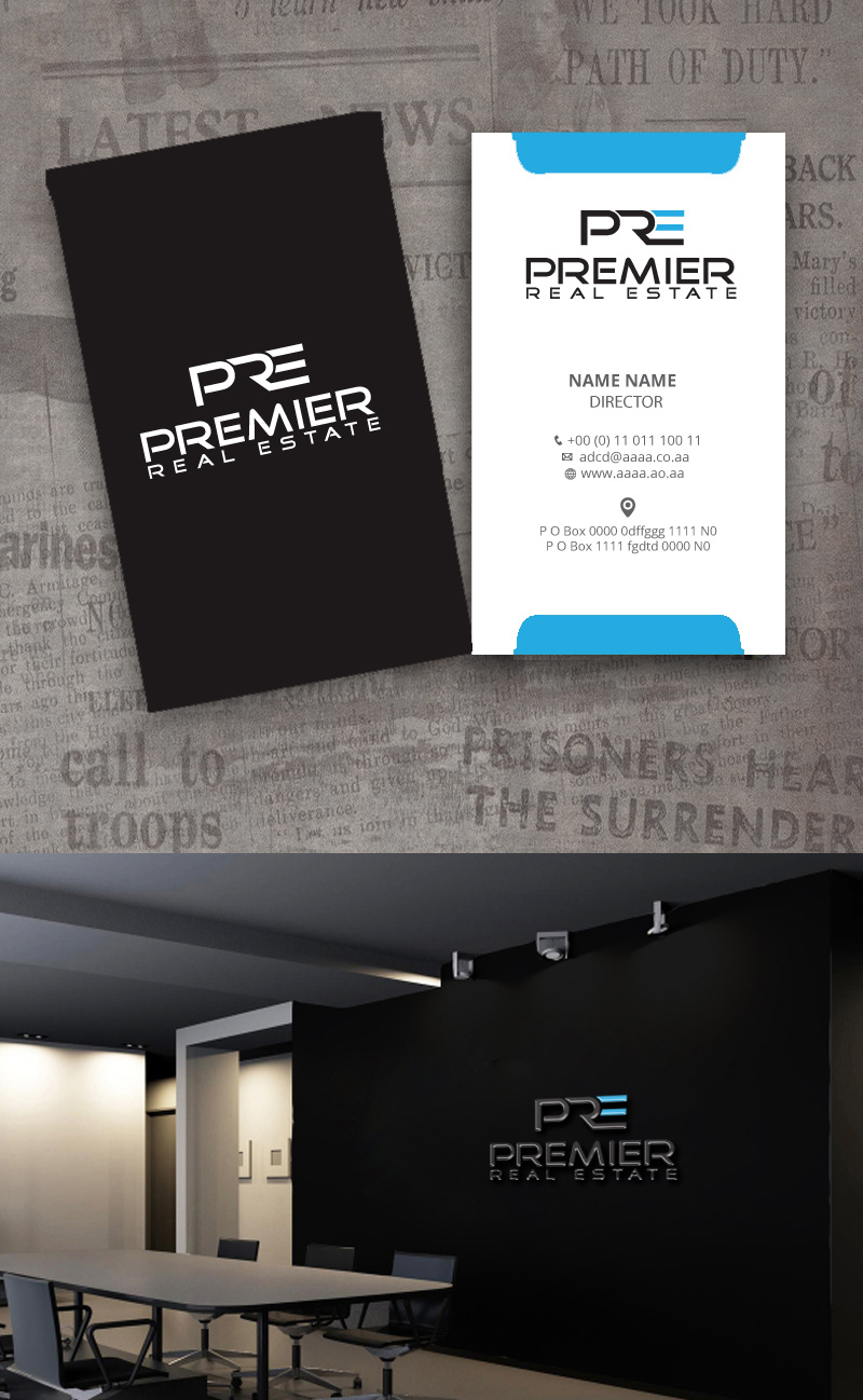 Design de Logo par zebronicgraphic pour PREMIER Real Estate | Design #15508124