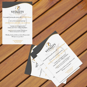 Diseño de Invitación por ManoDesign1 para BFIT SPORTS SERVICES | Diseño #15508372