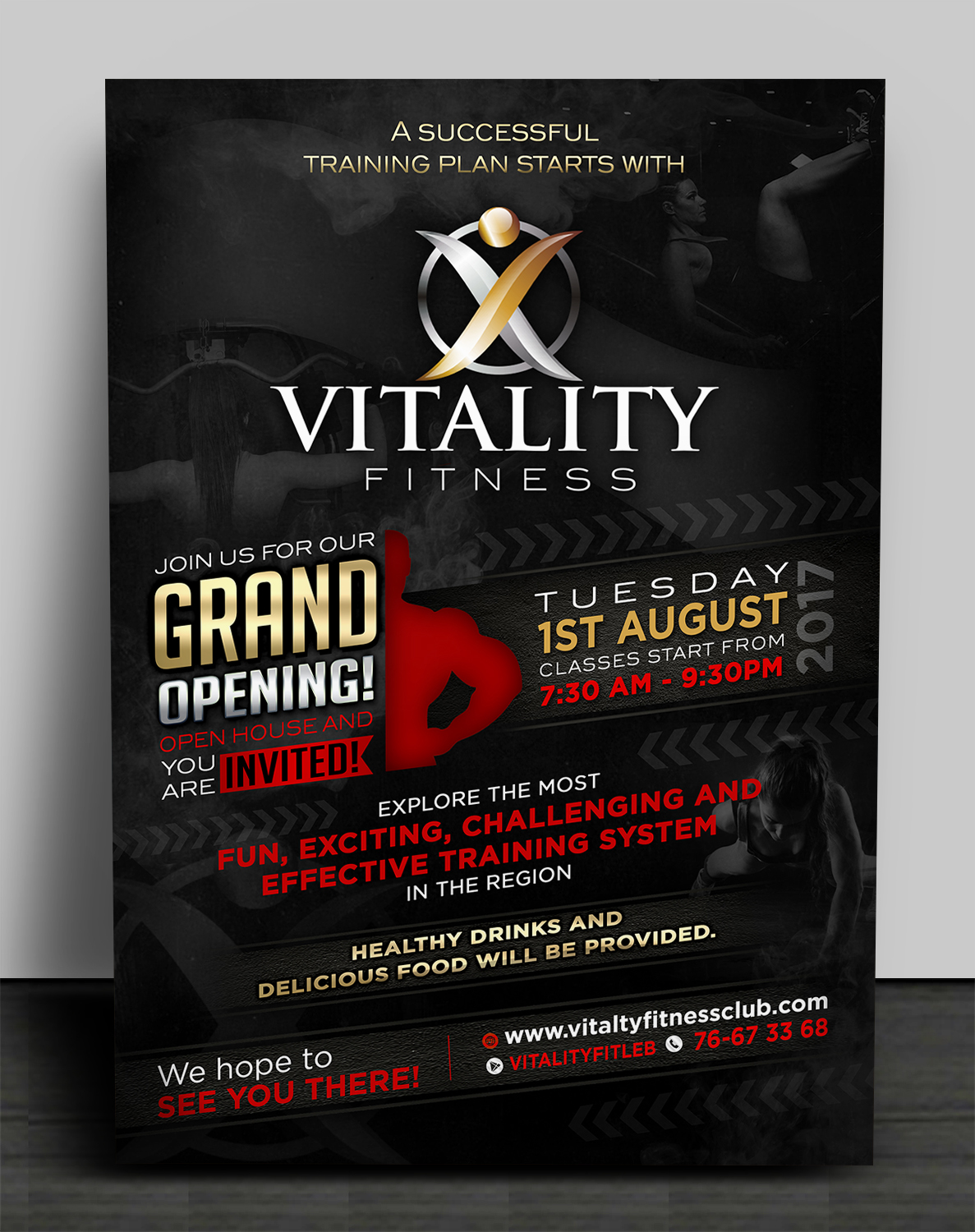 Diseño de Invitación por SAI DESIGNS para BFIT SPORTS SERVICES | Diseño #15510776