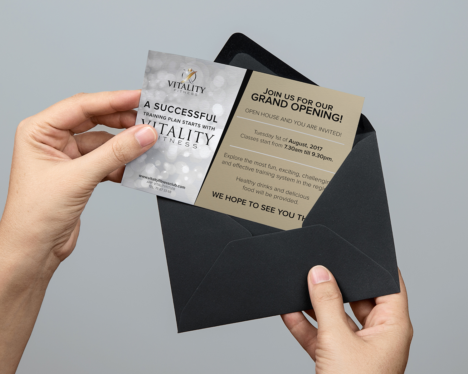 Diseño de Invitación por EA5Designs para BFIT SPORTS SERVICES | Diseño #15503150