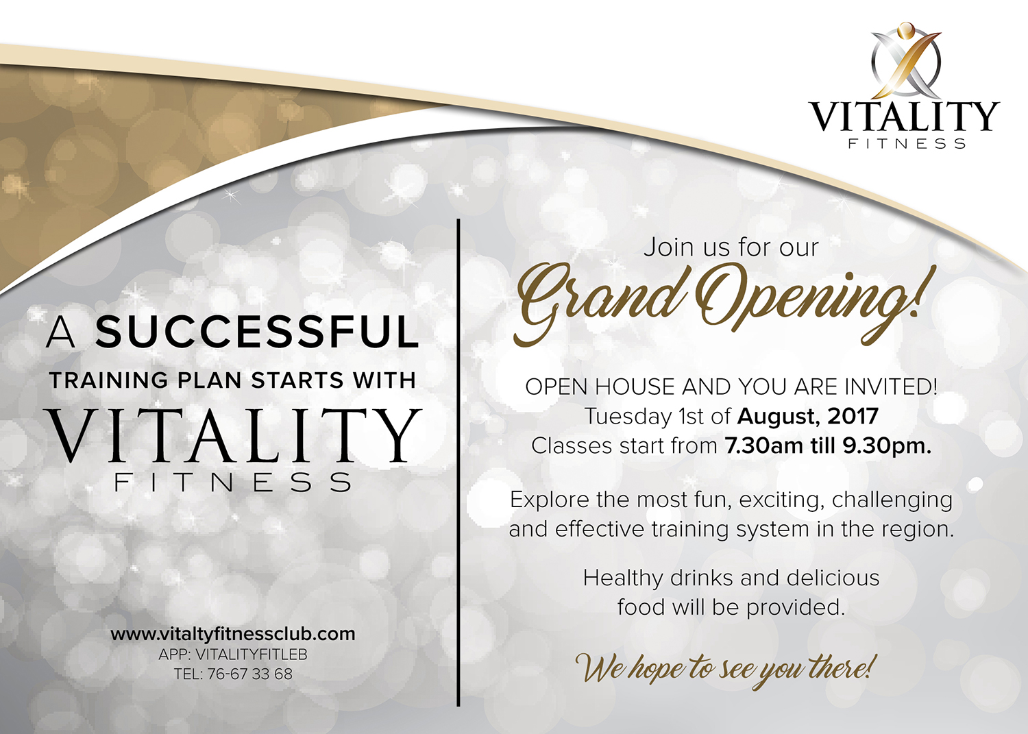Invitation Design by EA5Designs for BFIT SPORTS SERVICES | Design #15503899