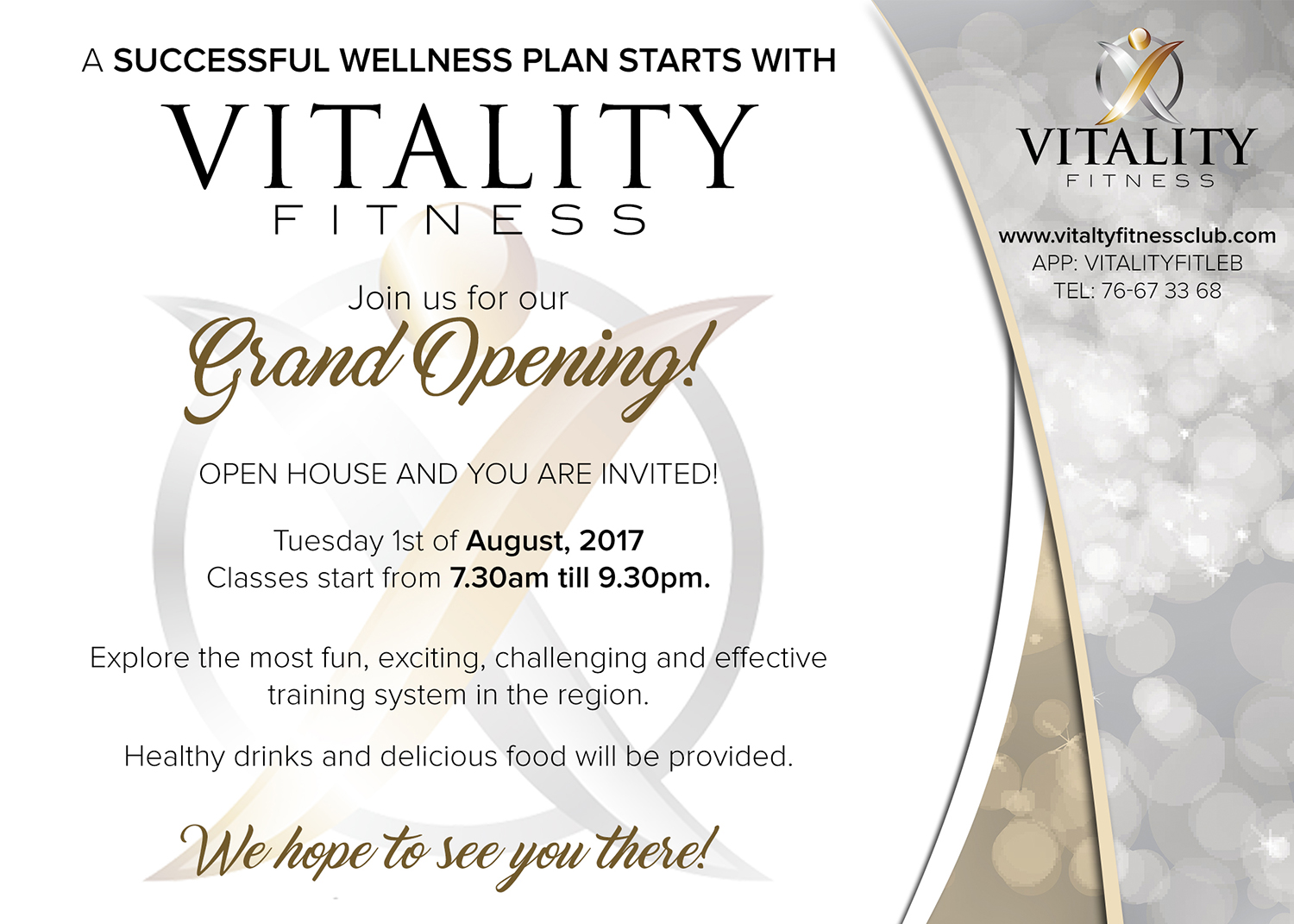 Invitation Design by EA5Designs for BFIT SPORTS SERVICES | Design #15534645
