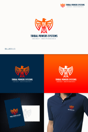 I want it to have the designs to be blended to represent the company. Have the letters T.P.S and the main words 