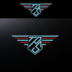 I want it to have the designs to be blended to represent the company. Have the letters T.P.S and the main words 