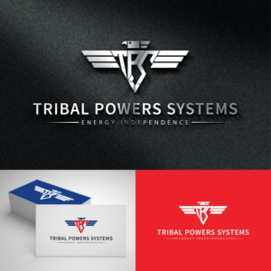 I want it to have the designs to be blended to represent the company. Have the letters T.P.S and the main words 