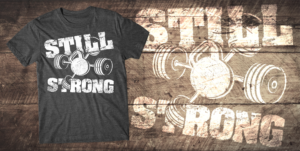 Custom design fitness and gym clothing | T-Shirt-Design von db1404