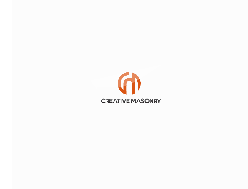 Logo Design by MAHNOOR for CREATIVE MASONRY | Design #15511873