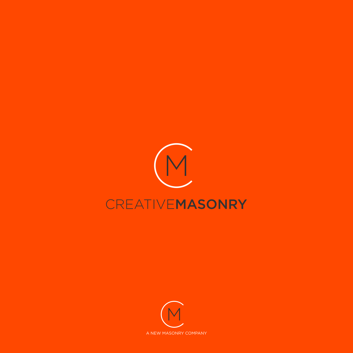 Logo Design by mint for CREATIVE MASONRY | Design #15505777