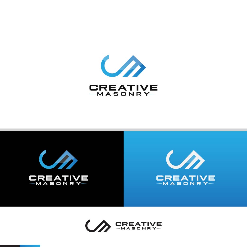 Logo Design by Mime Artworks for CREATIVE MASONRY | Design #15518905