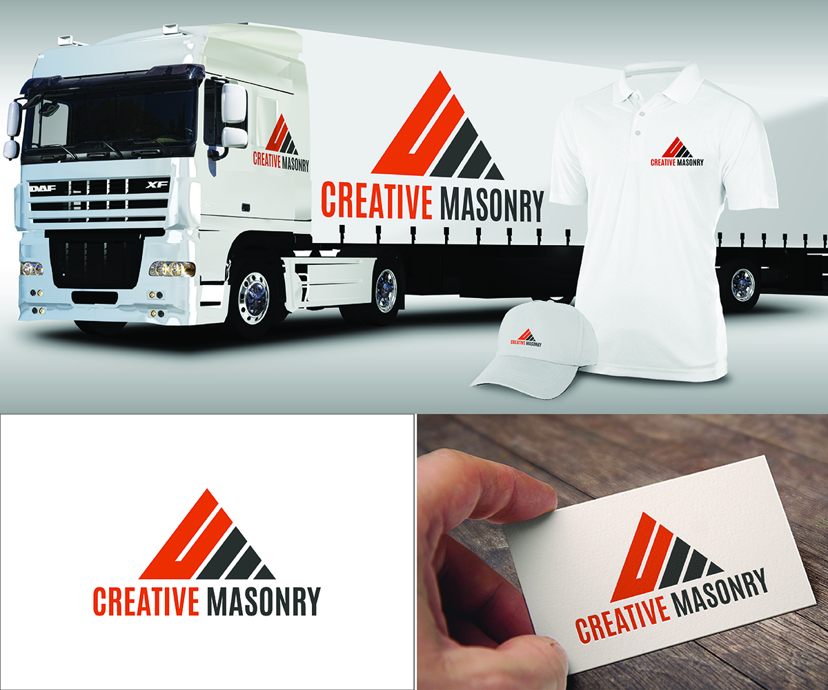 Logo Design by eMARK for CREATIVE MASONRY | Design #15505834