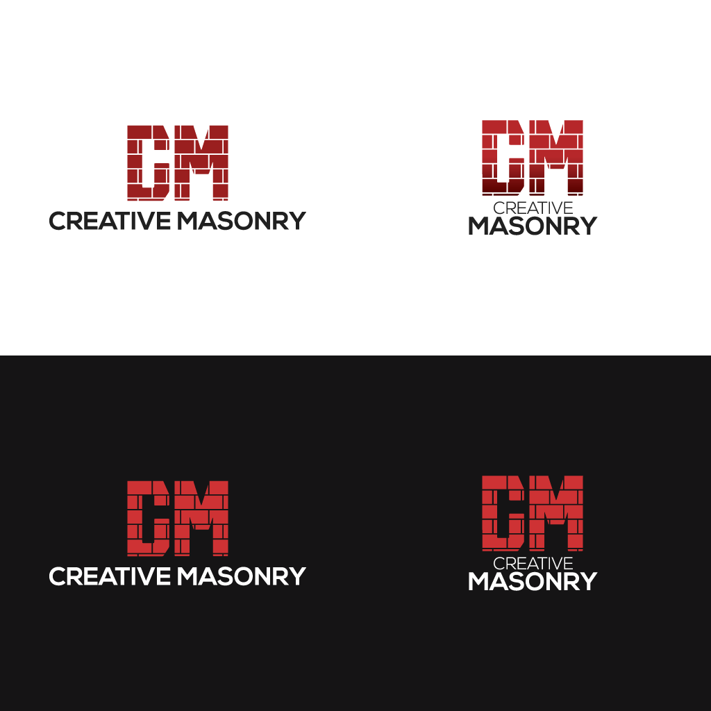 Logo Design by princesharls for CREATIVE MASONRY | Design #15510311