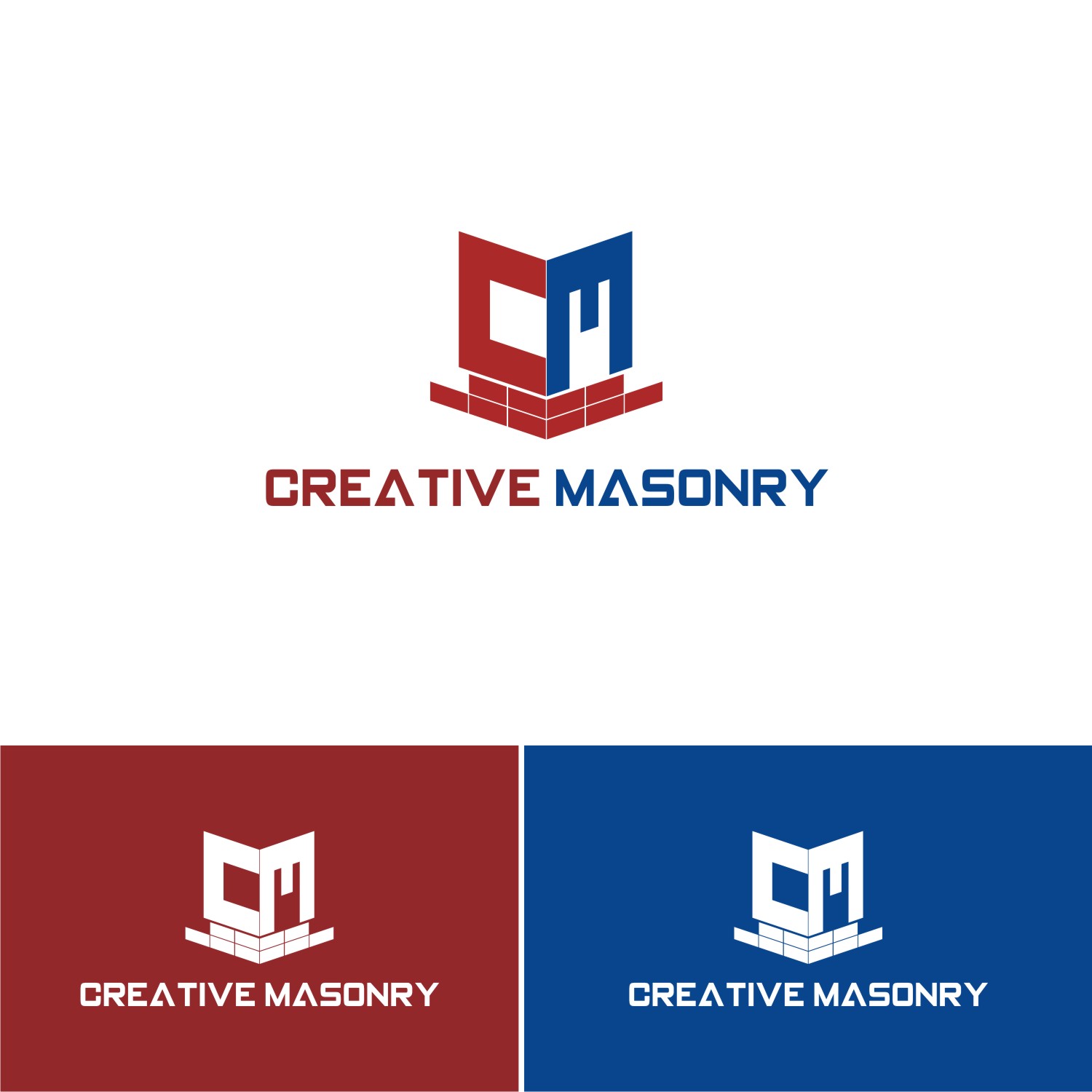 Diseño de Logo por Ahsa_Design para CREATIVE MASONRY | Diseño #15502388