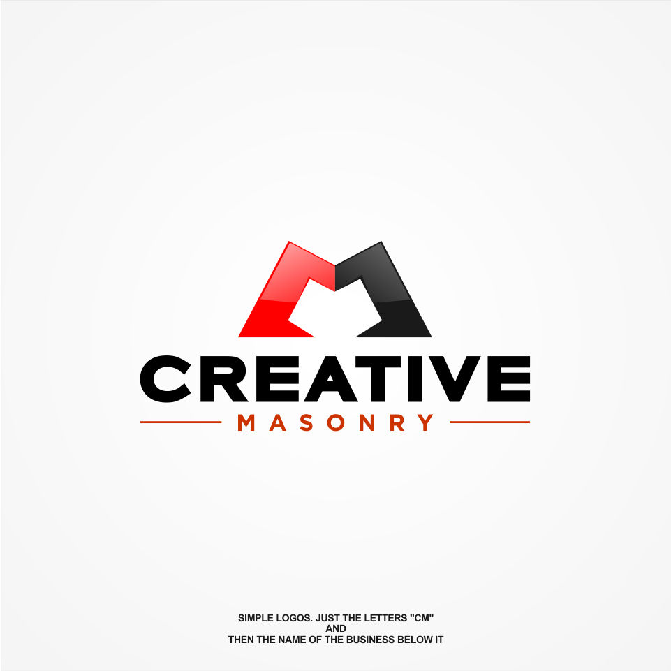 Logo Design by Mrs.Helsing 2 for CREATIVE MASONRY | Design #15512259