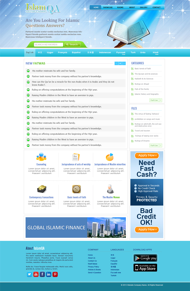 Web Design by Saleems for this project | Design #2625593