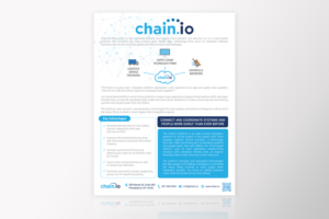 Design de Flyer par - SWING - pour Chain.io | Design : #15510603