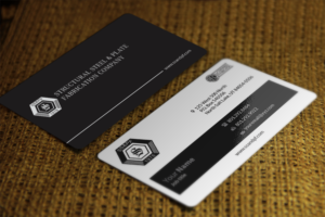 Business Card Design by Riz' for Structural Steel & Plate Fabrication | Design: #15529729