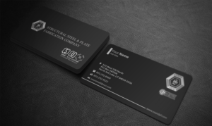 Diseño de Tarjeta de Presentación por Riz' para Structural Steel & Plate Fabrication | Diseño #15659612