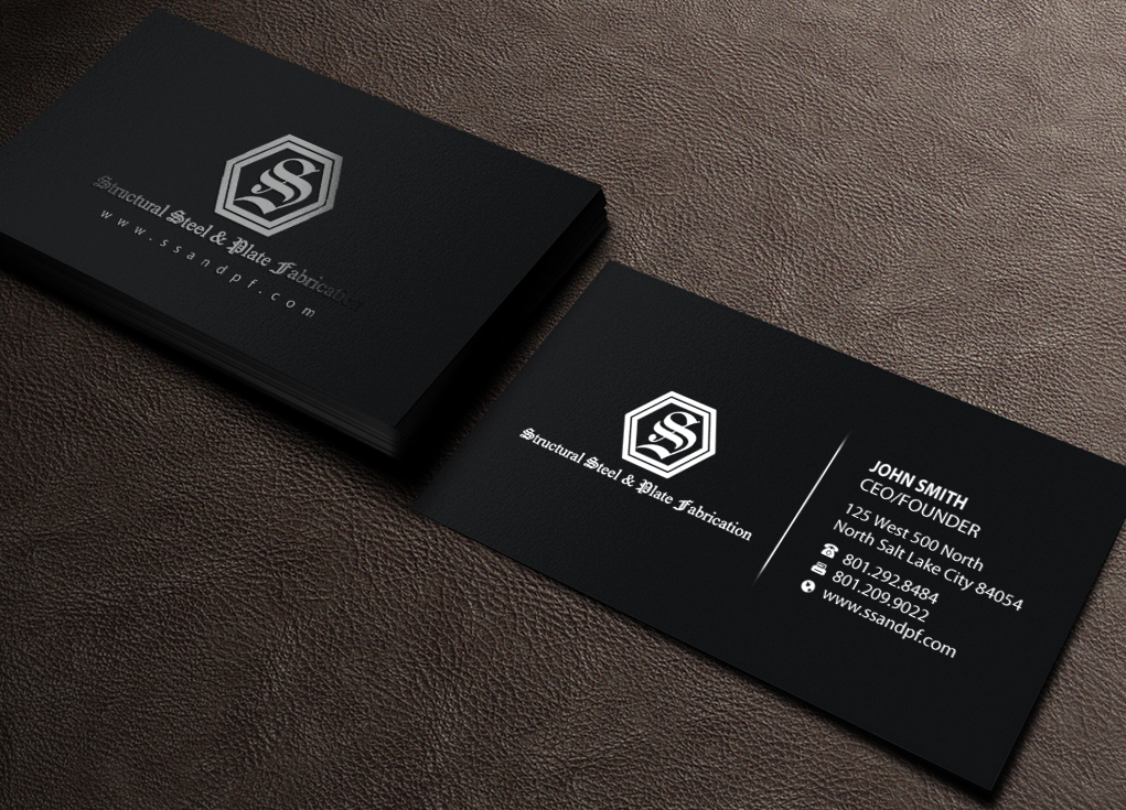 Visitenkarten-Design von Brand aid für Structural Steel & Plate Fabrication | Design #15506318