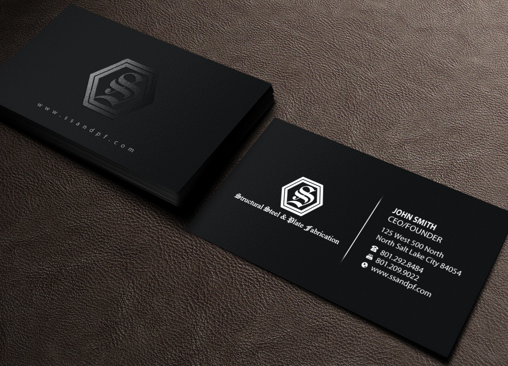 Visitenkarten-Design von Brand aid für Structural Steel & Plate Fabrication | Design #15506322