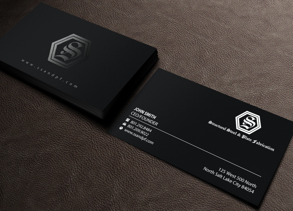 Visitenkarten-Design von Brand aid für Structural Steel & Plate Fabrication | Design #15506331