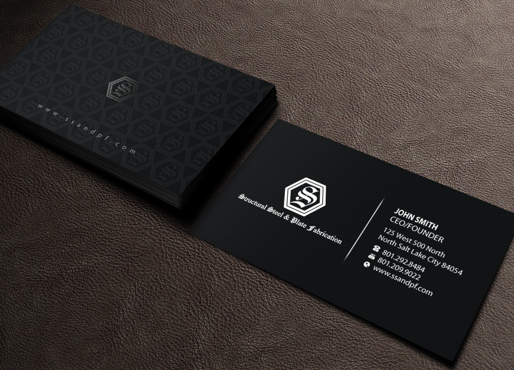 Visitenkarten-Design von Brand aid für Structural Steel & Plate Fabrication | Design #15506332